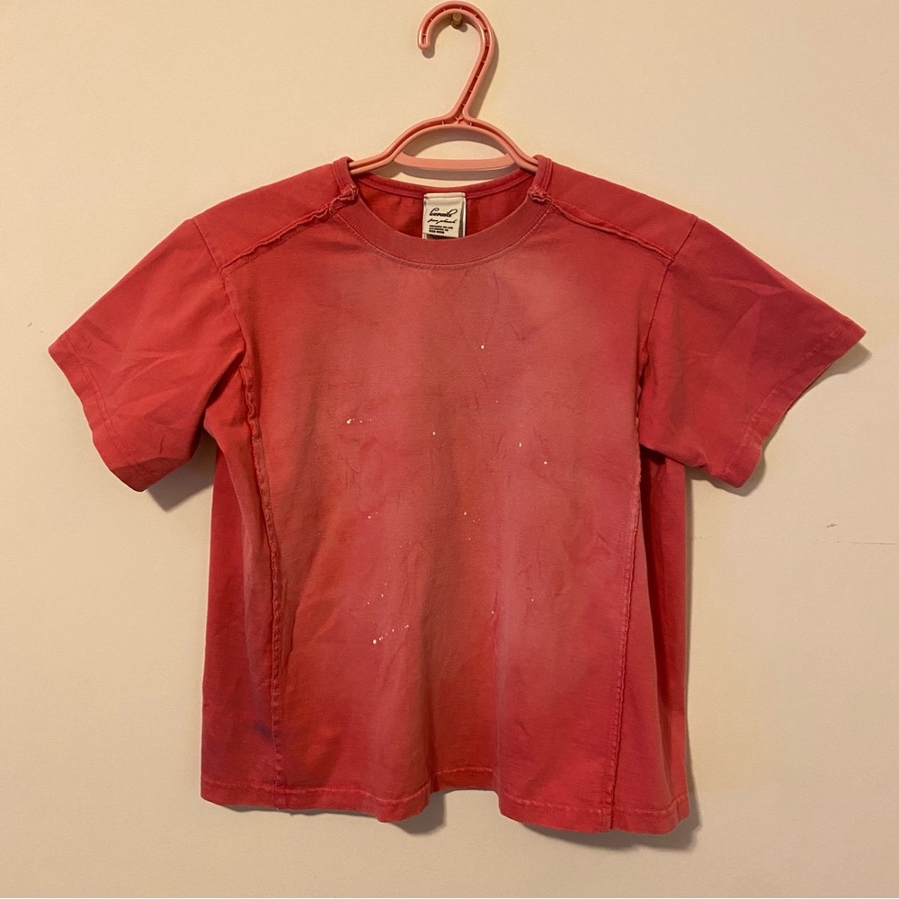 loerails Pink T shirt Made in Korea Small